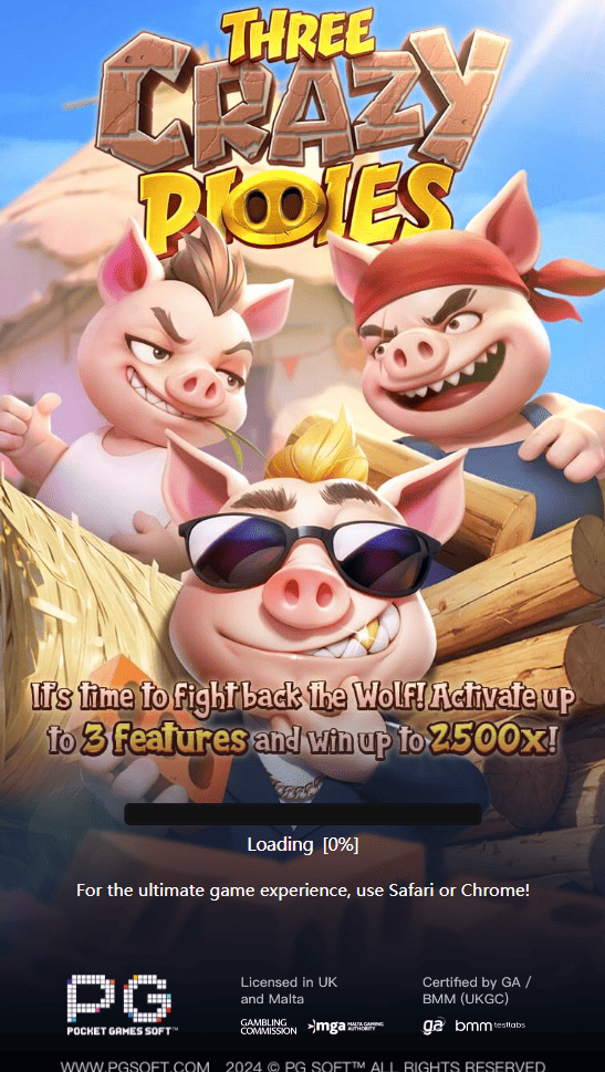 Slot Three Crazy Piggies